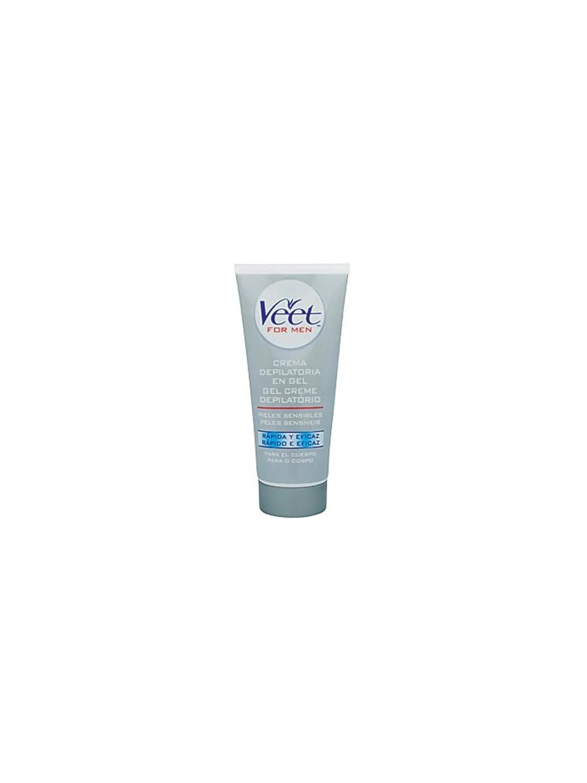 Veet For Men Crème Dépilatoire Peaux Sensibles 200ml