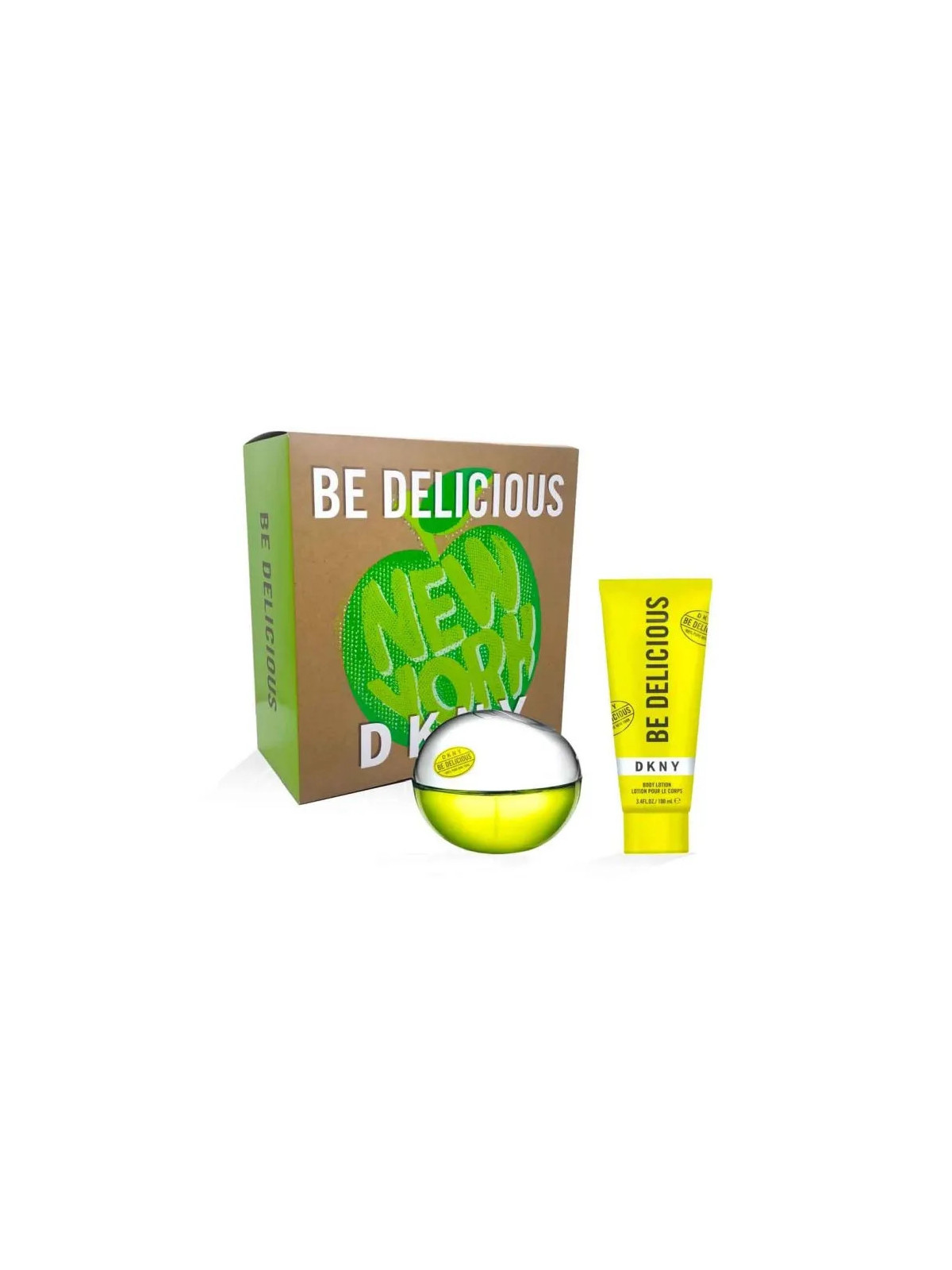 DKNY Be Delicious Eau De Parfum Vaporisateur 100ml Coffret 2 Produits
