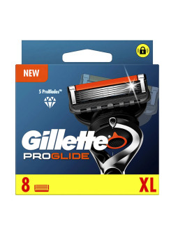 Gillette Fusion ProGlide Lames de Rasoir 8 Recharges