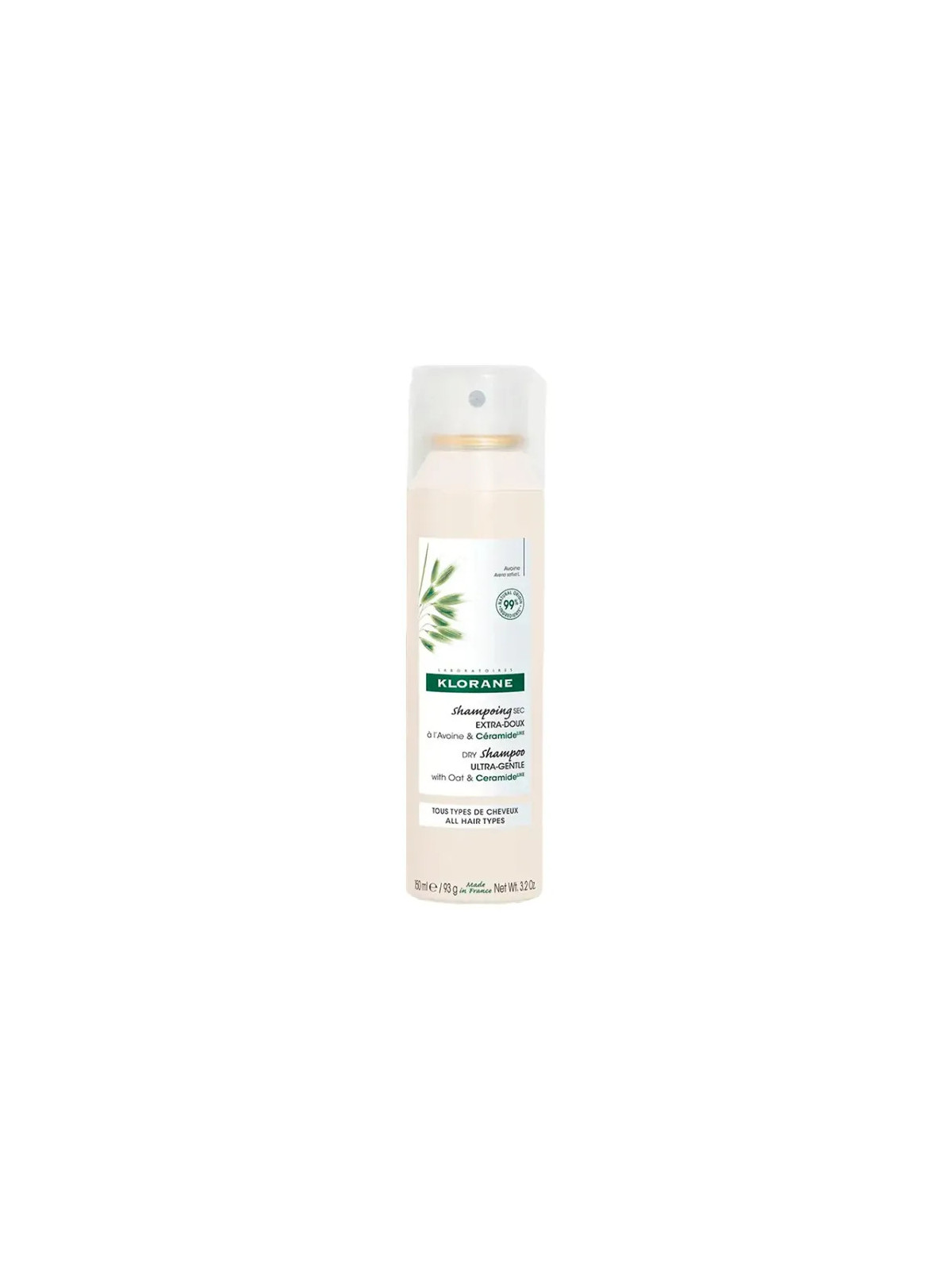 Klorane Shampooing Sec Extra Doux au Lait d'Avoine 150ml