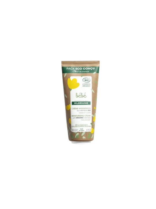 Klorane Crème Hydratante Bébé Bio 200ml