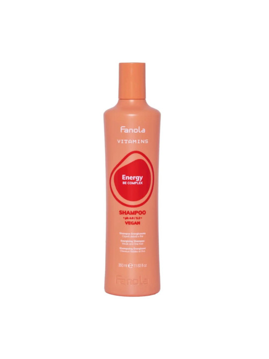 Fanola Vitamins Energy Be Complex Shampooing Végan 350 ml