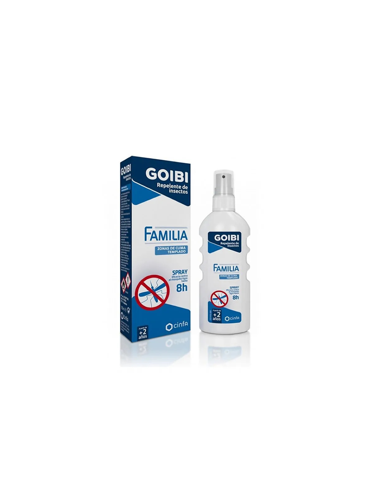Goibi Famille Répulsif Insectes Spray 200 ml