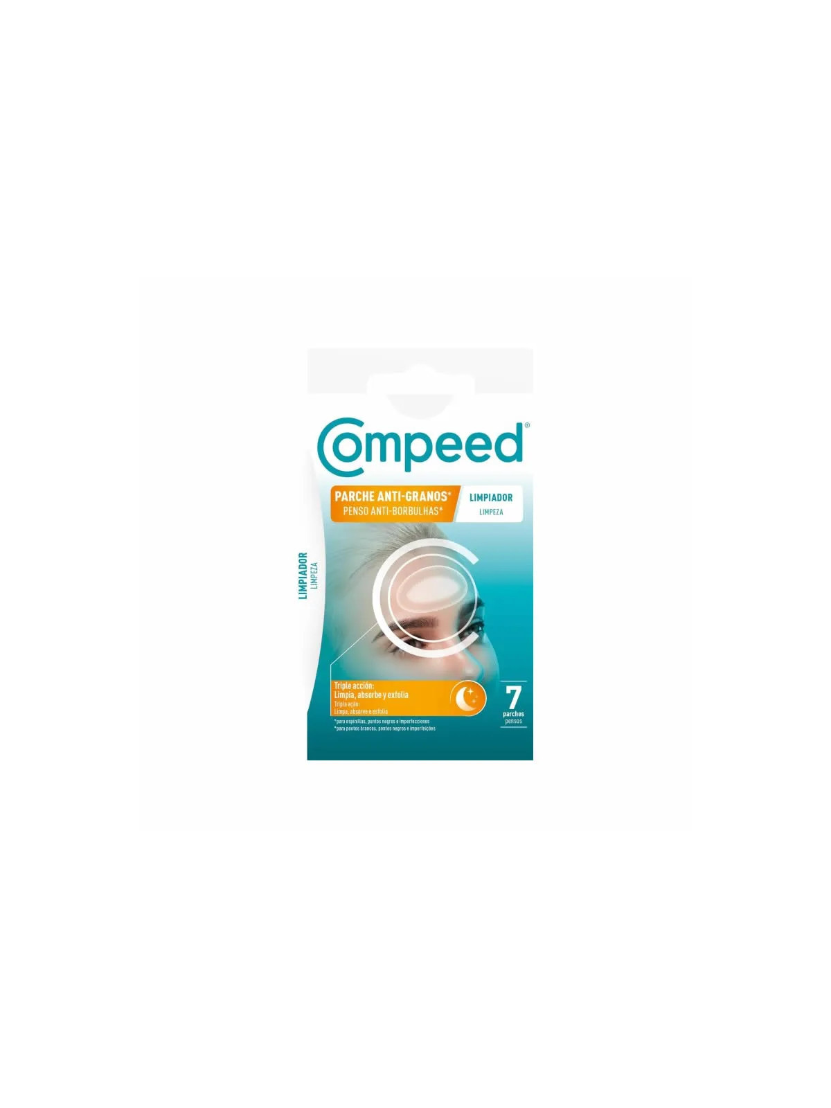 Compeed Patchs Anti-Boutons Nettoyants 7 Unités