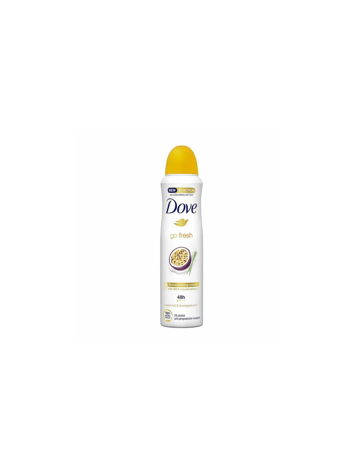 Dove Go Fresh Passion Fruit Déodorant Spray 200ml