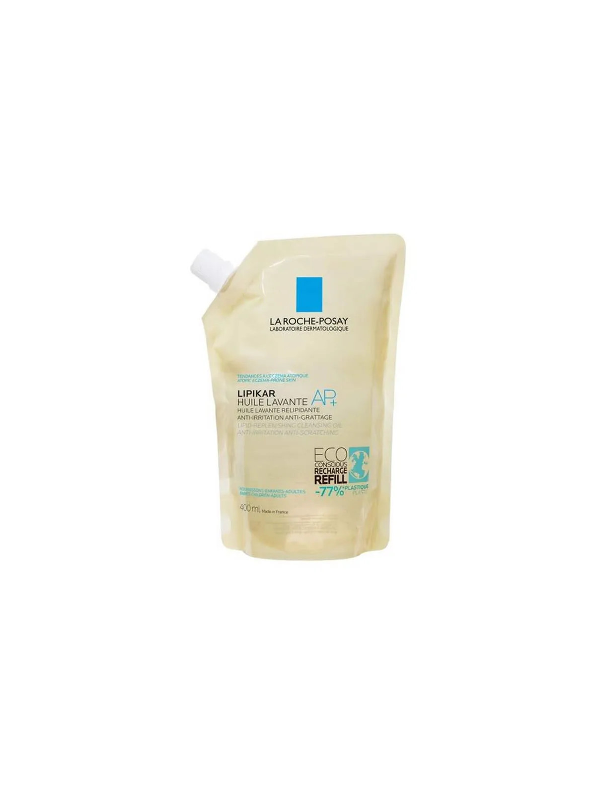 La Roche-Posay Lipikar AP+ Huile Lavante Éco-Recharge 400ml
