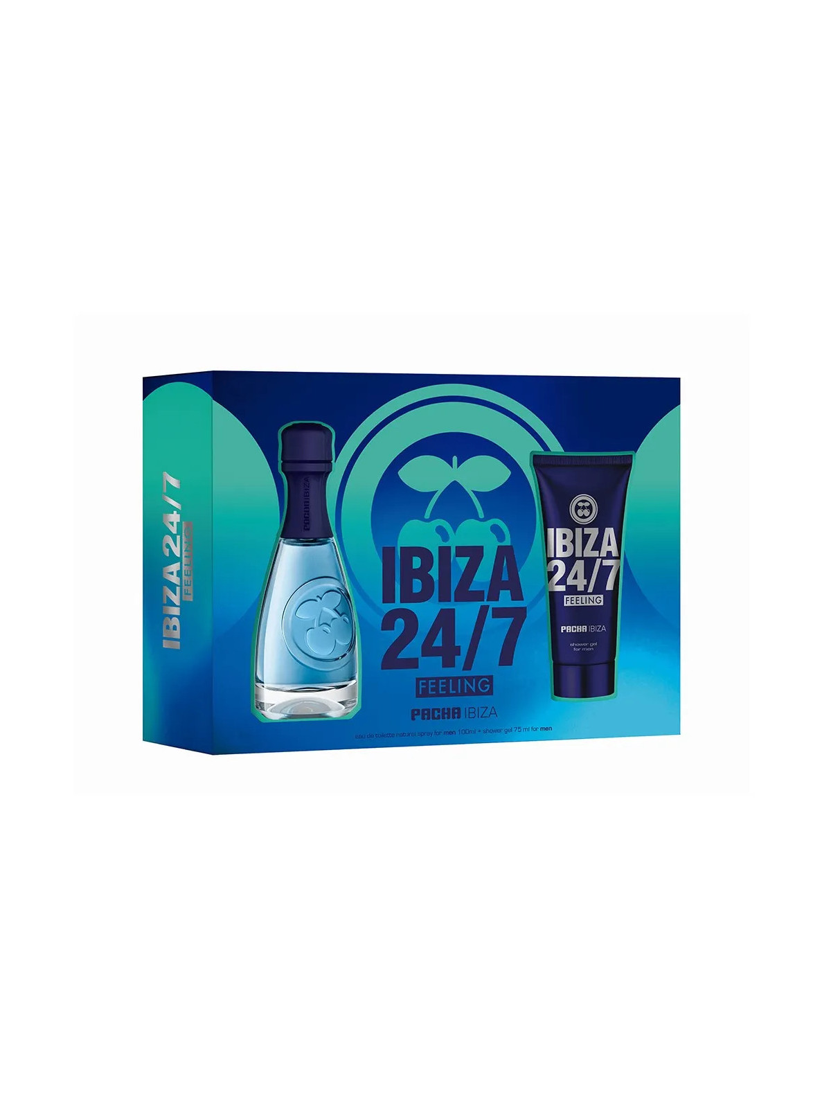 PACHA Ibiza 24/7 Feeling Him Eau de Toilette 100ml + Body Spray 75ml