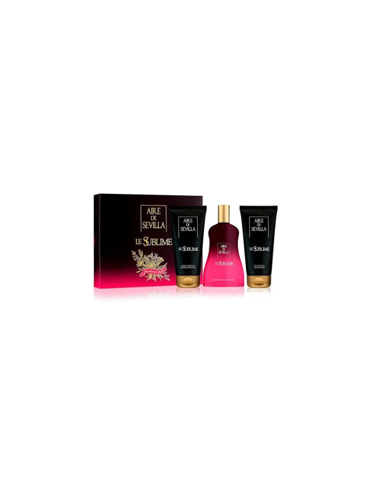 Aire de Sevilla Le Sublime Coffret Eau de Toilette 150ml + Gel Douche 100ml + Crème Corps 100ml