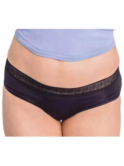 Enna Culotte Menstruelle Hipster Noire Flux Abondant Taille M Nuit
