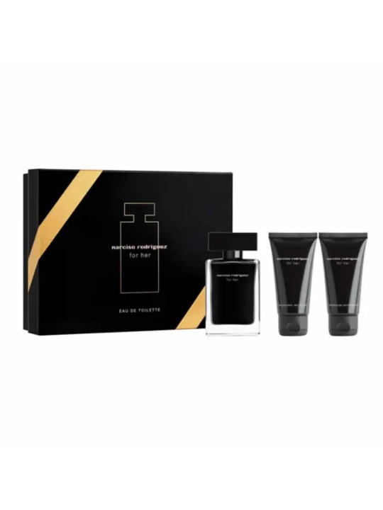 Narciso Rodriguez For Her Eau de Toilette Vaporisateur 50ml Coffret 3 Produits