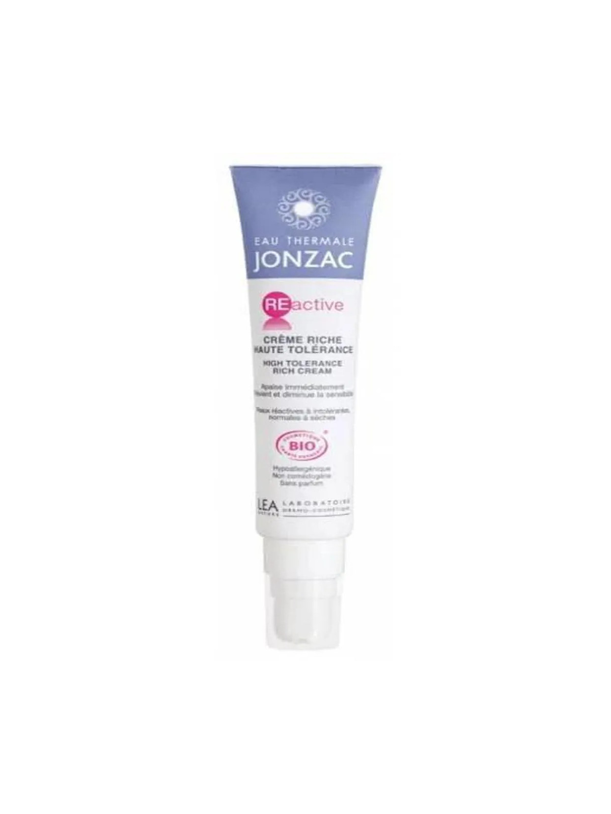 Jonzac Réactive Crème Riche Haute Tolérance 40ml