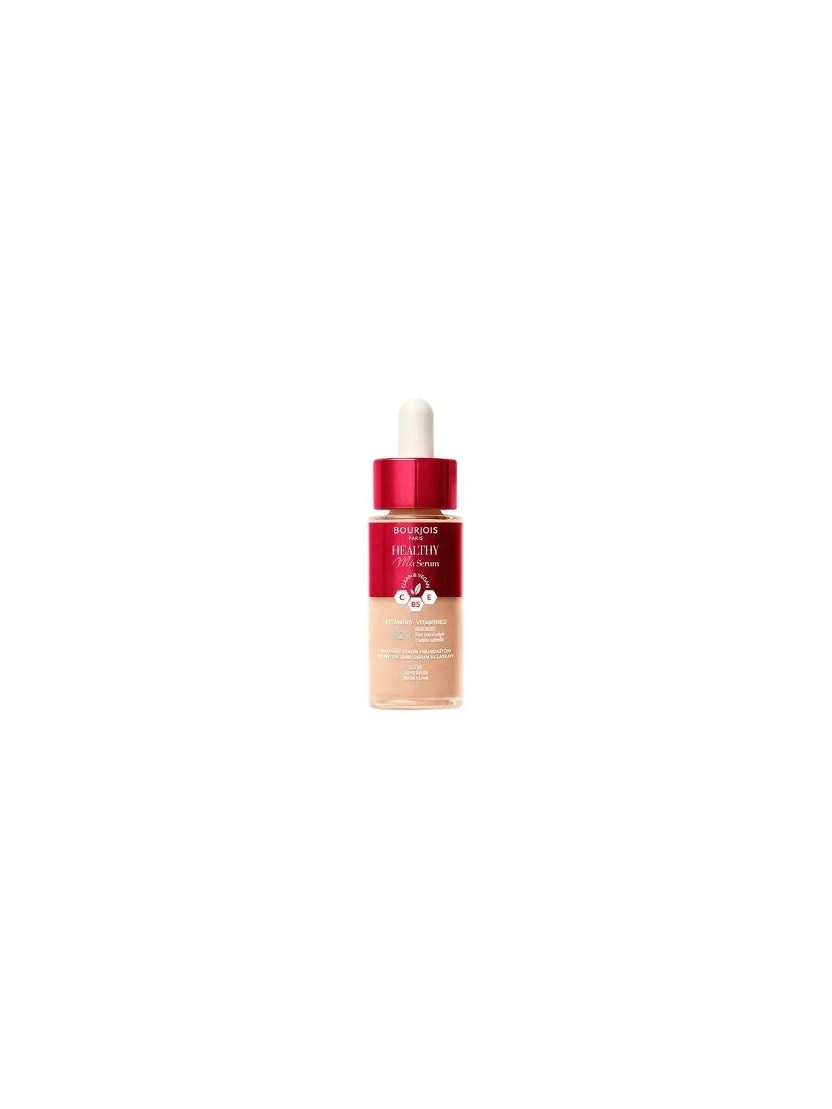Bourjois Healthy Mix Serum Foundation 53W Light Beige 30ml