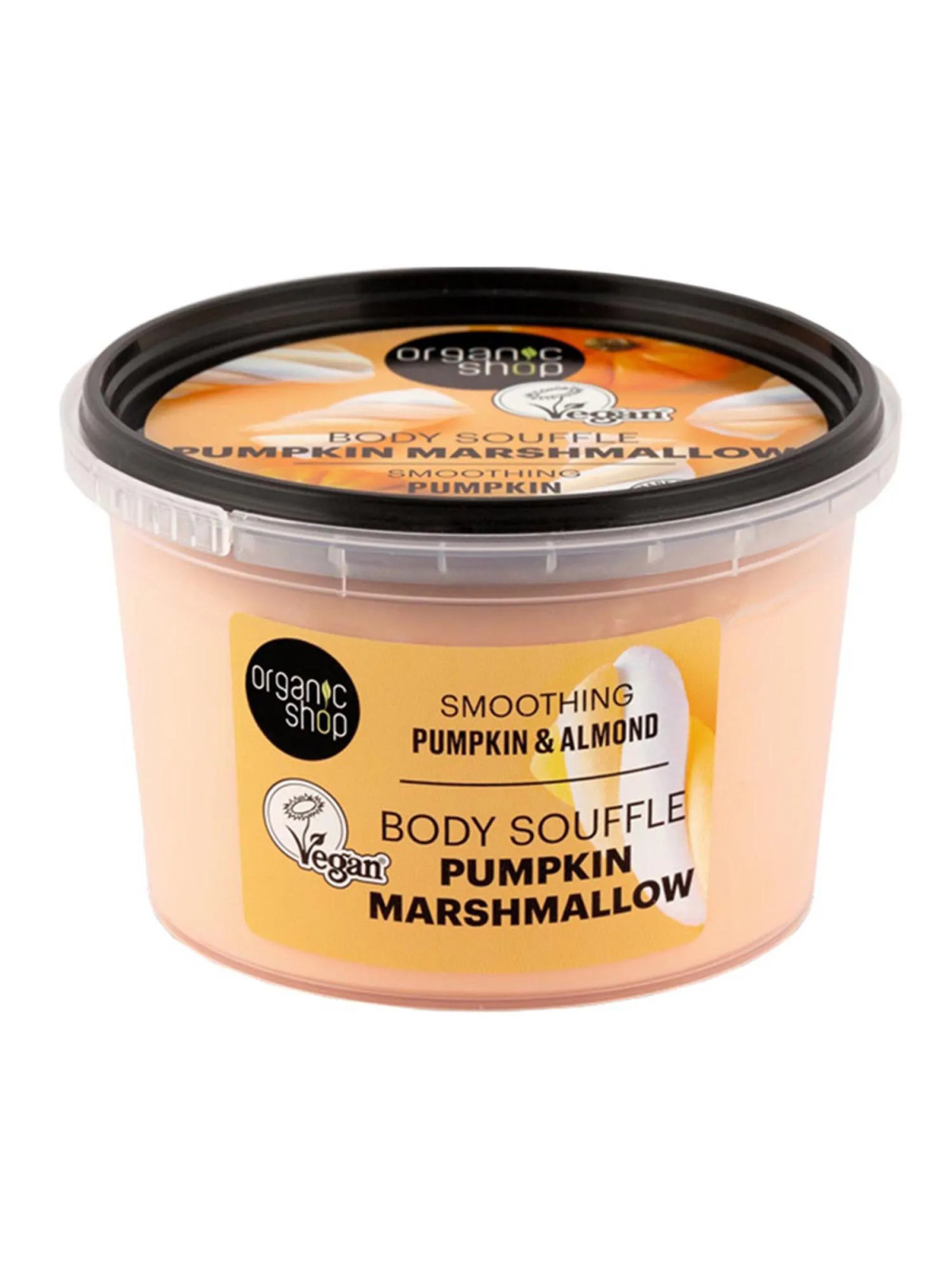 Natura Siberica Pumpkin & Almond Crème Adoucissante Marshmallow 250ml