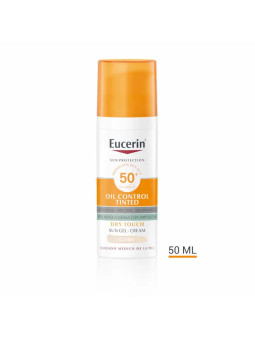 Eucerin Oil Control Dry Touch Gel-Crème Teinté SPF50+ Light 50ml