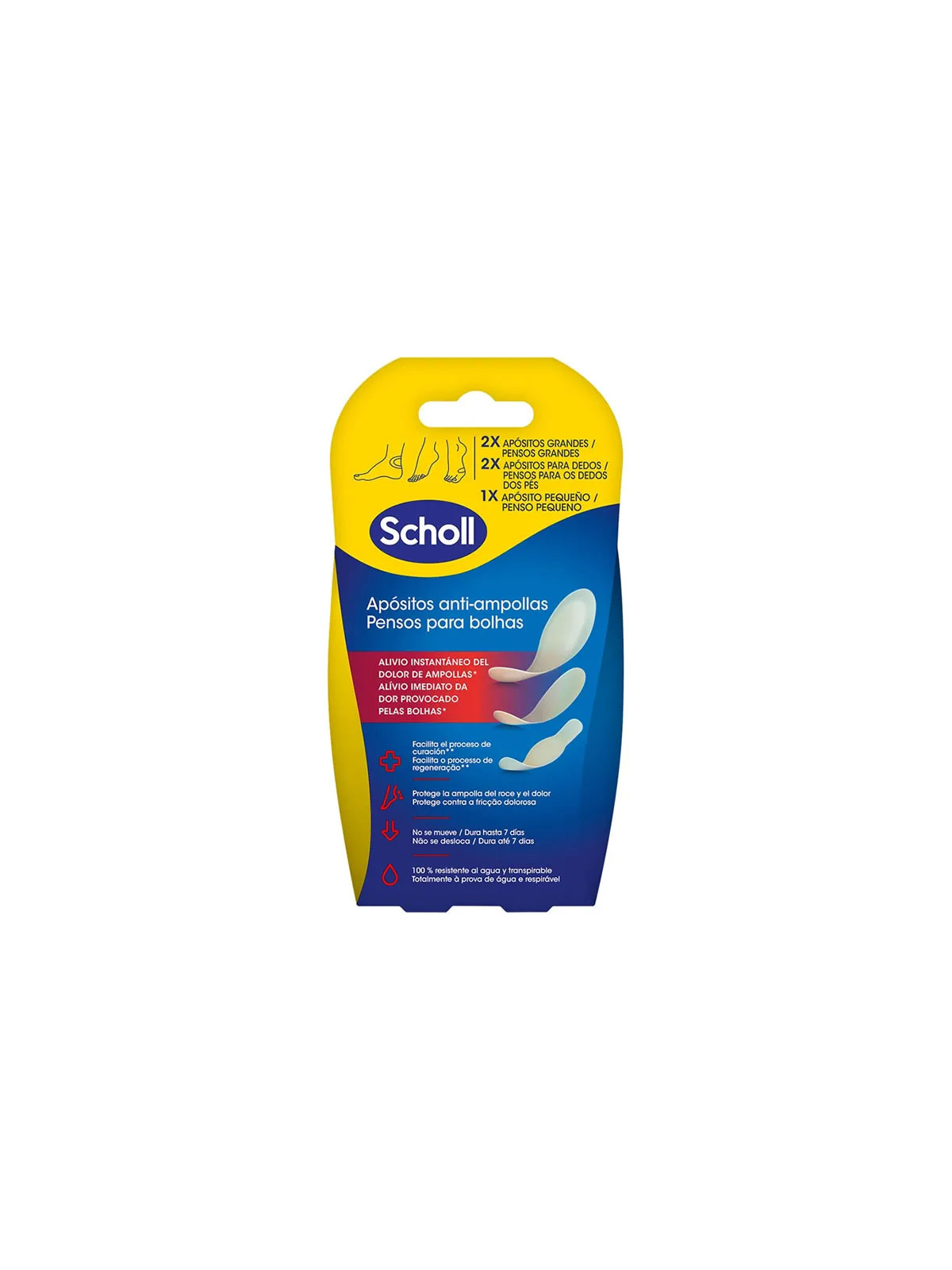 Scholl Pansements Anti-Ampoules Blister 5 Unités