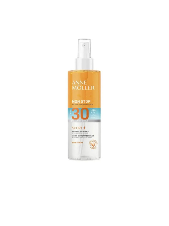 Anne Möller Non Stop Sport Spray Solaire Biphasique Corps SPF30 150ml