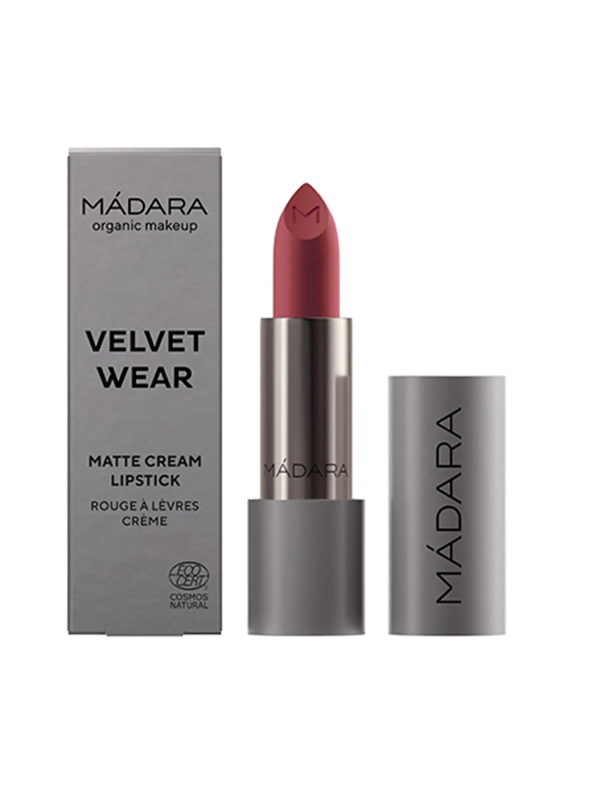 MÁDARA Velvet Wear Matte Cream Rouge à Lèvres 504 Dominance 1 unité