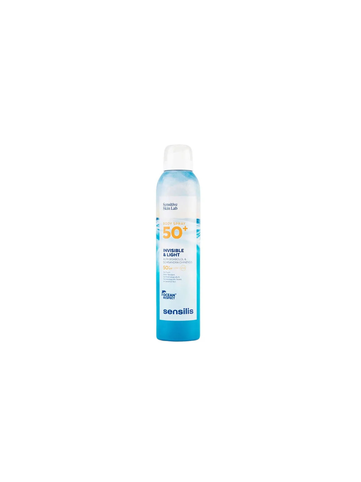 Sensilis Spray Solaire Corporel Invisible & Léger SPF50 200ml