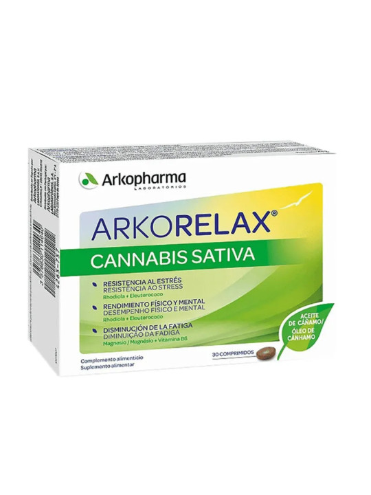 Arkopharma Cannabis Sativa 30 Comprimés