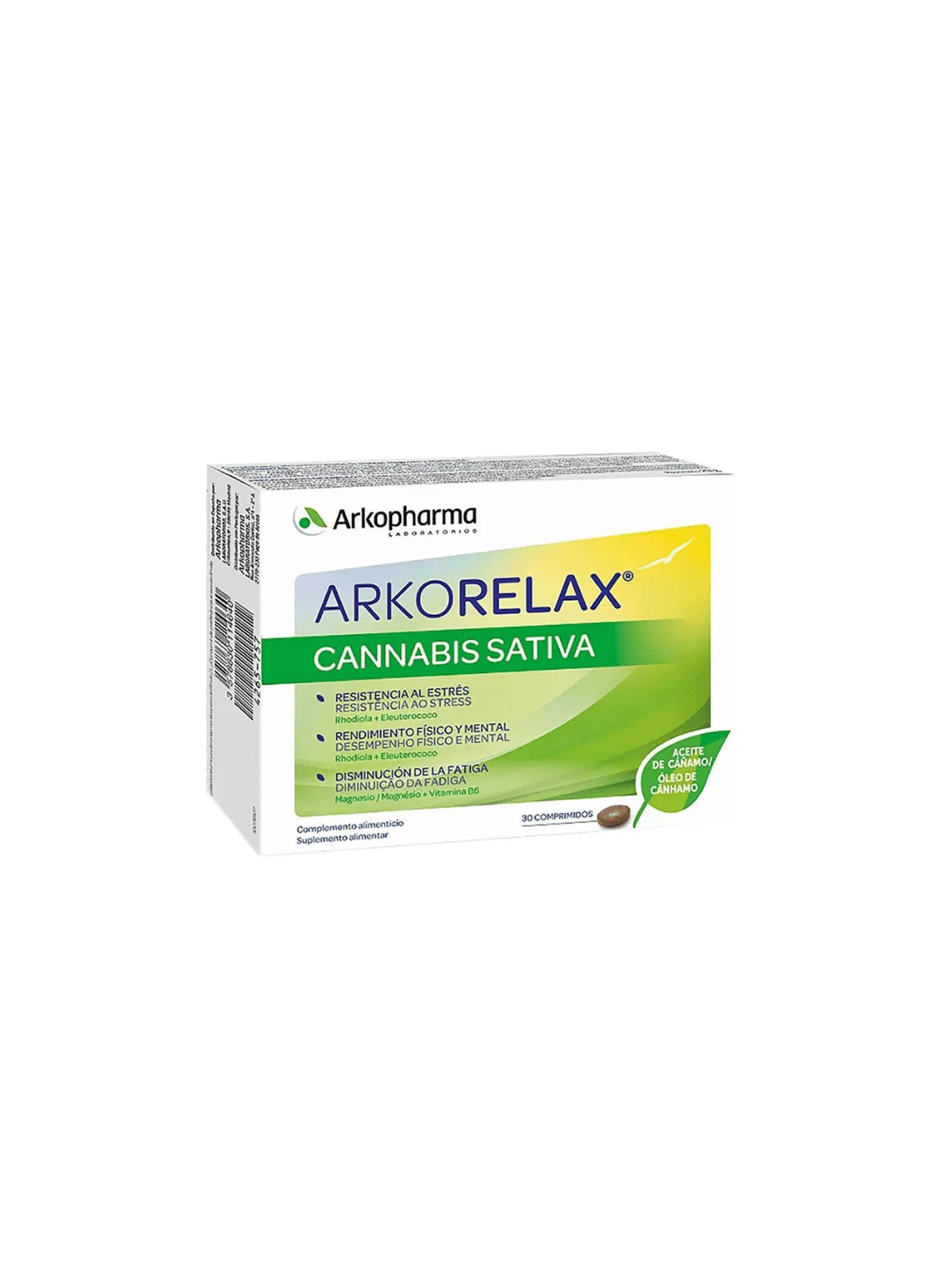 Arkopharma Cannabis Sativa 30 Comprimés