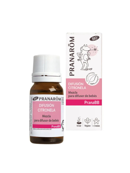 Pranarôm PranaBB Huiles Essentielles Diffuseur Purifiant Bébés 10ml