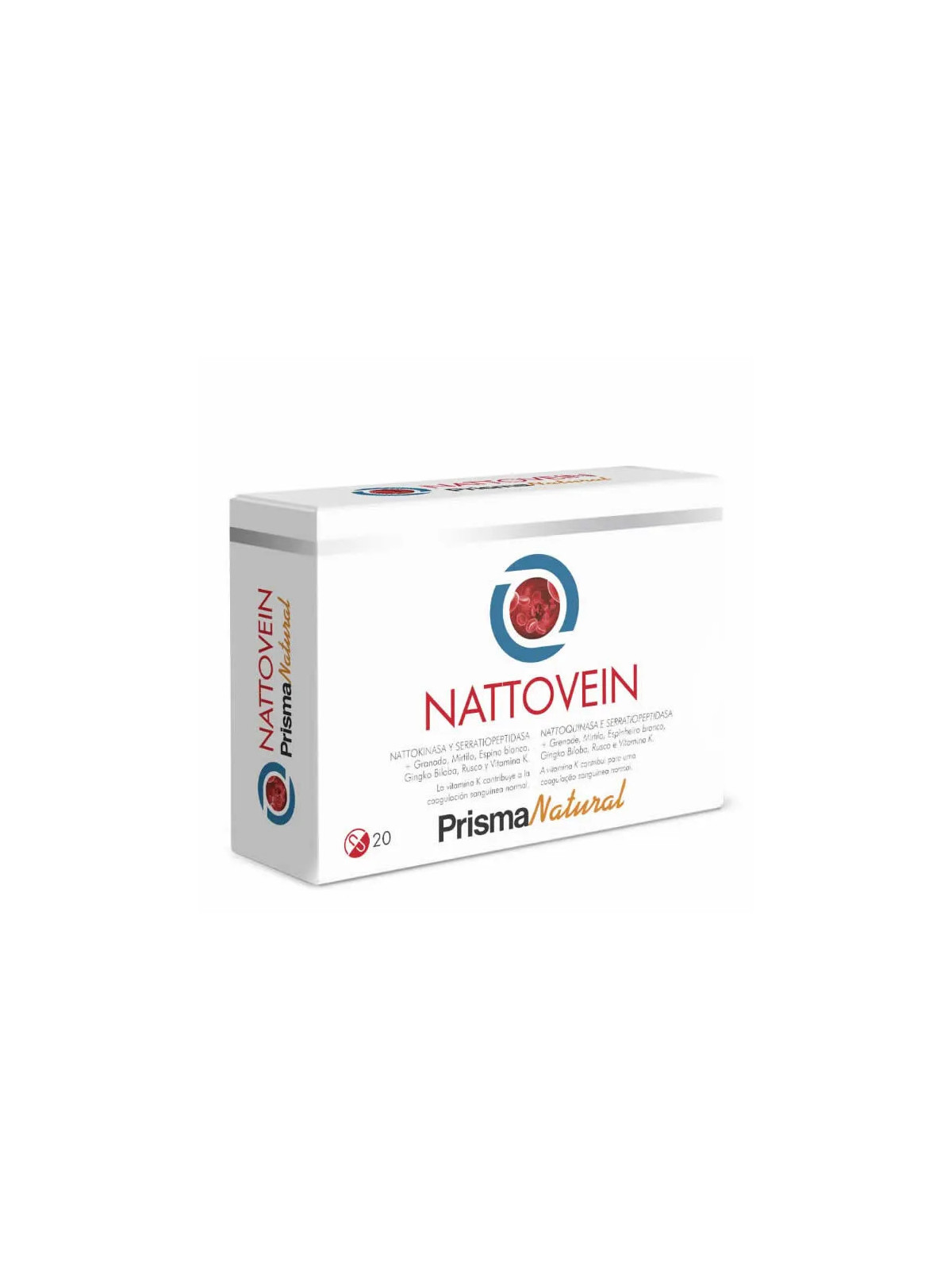 Prisma Natural Nattovein 20 Capsules