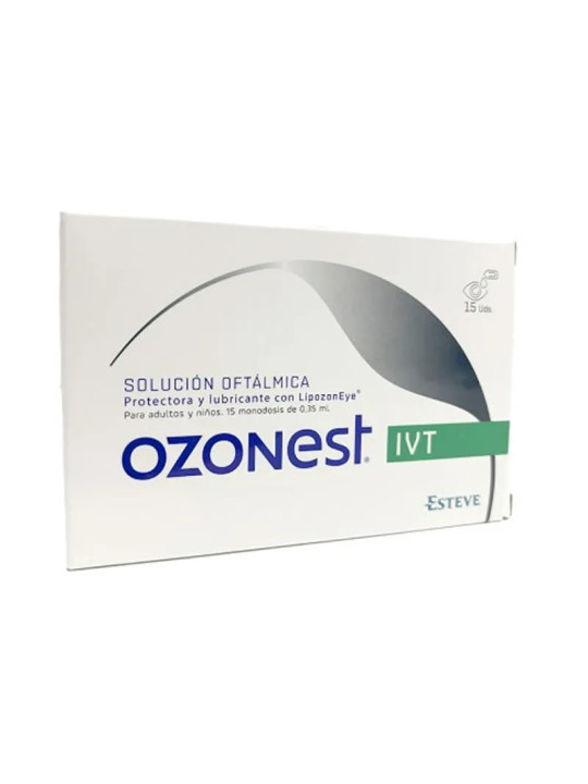 Esteve Ozonest IVT Solution Ophtalmique 15 x 0,35 ml