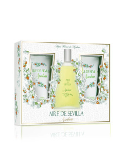 Aire de Sevilla Coffret Azahar Eau de Toilette 100 ml + Gel Douche 100 ml + Lait Corporel 100 ml