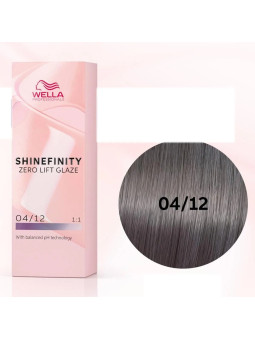 Wella Shinefinity Zero Lift Glaze Tinte 04/12 60ml
