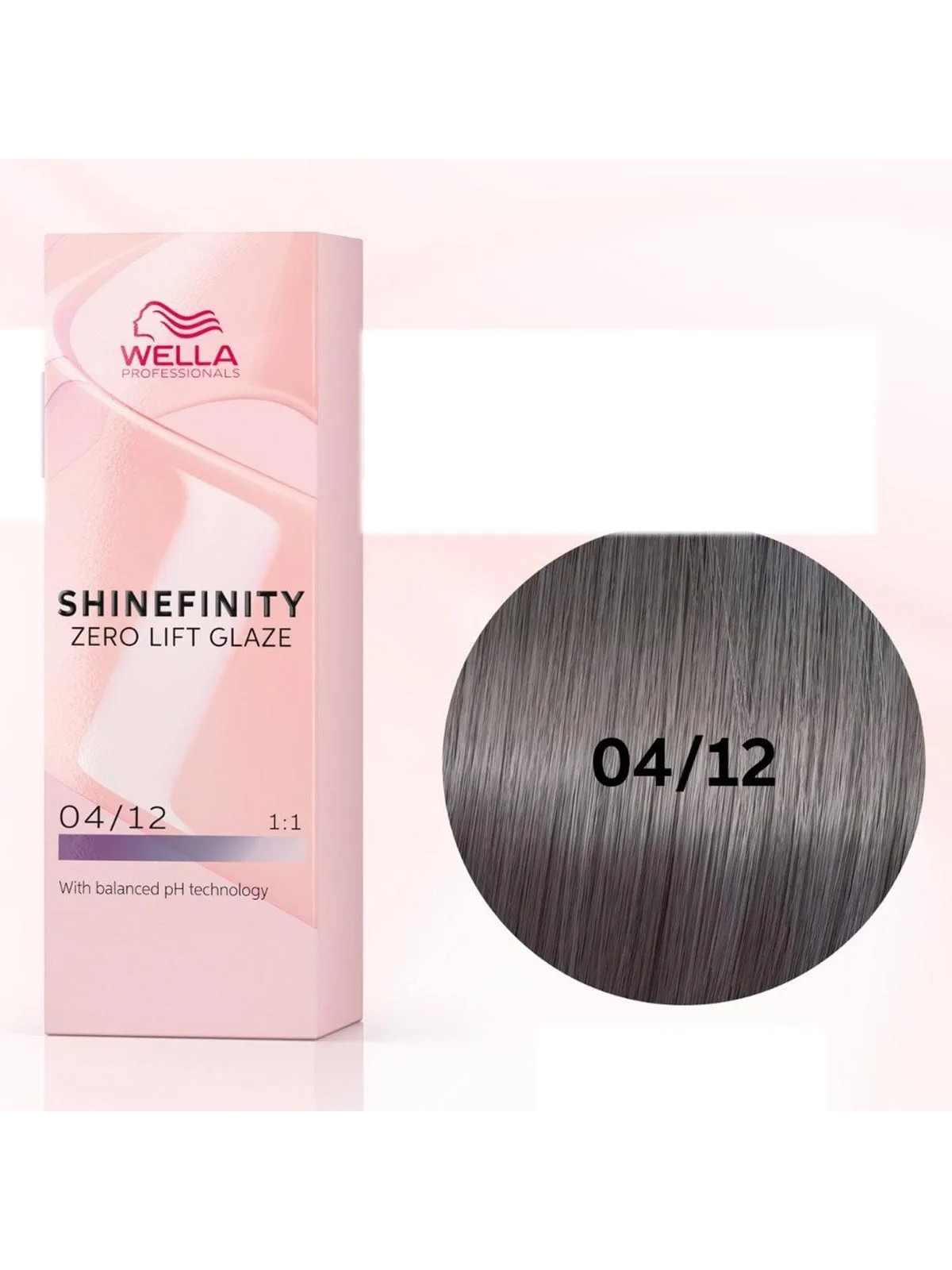 Wella Shinefinity Zero Lift Glaze Tinte 04/12 60ml
