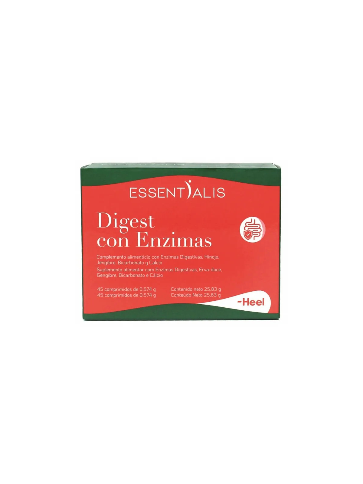 Heel Essentialis Digest avec Enzymes 45 Comprimés