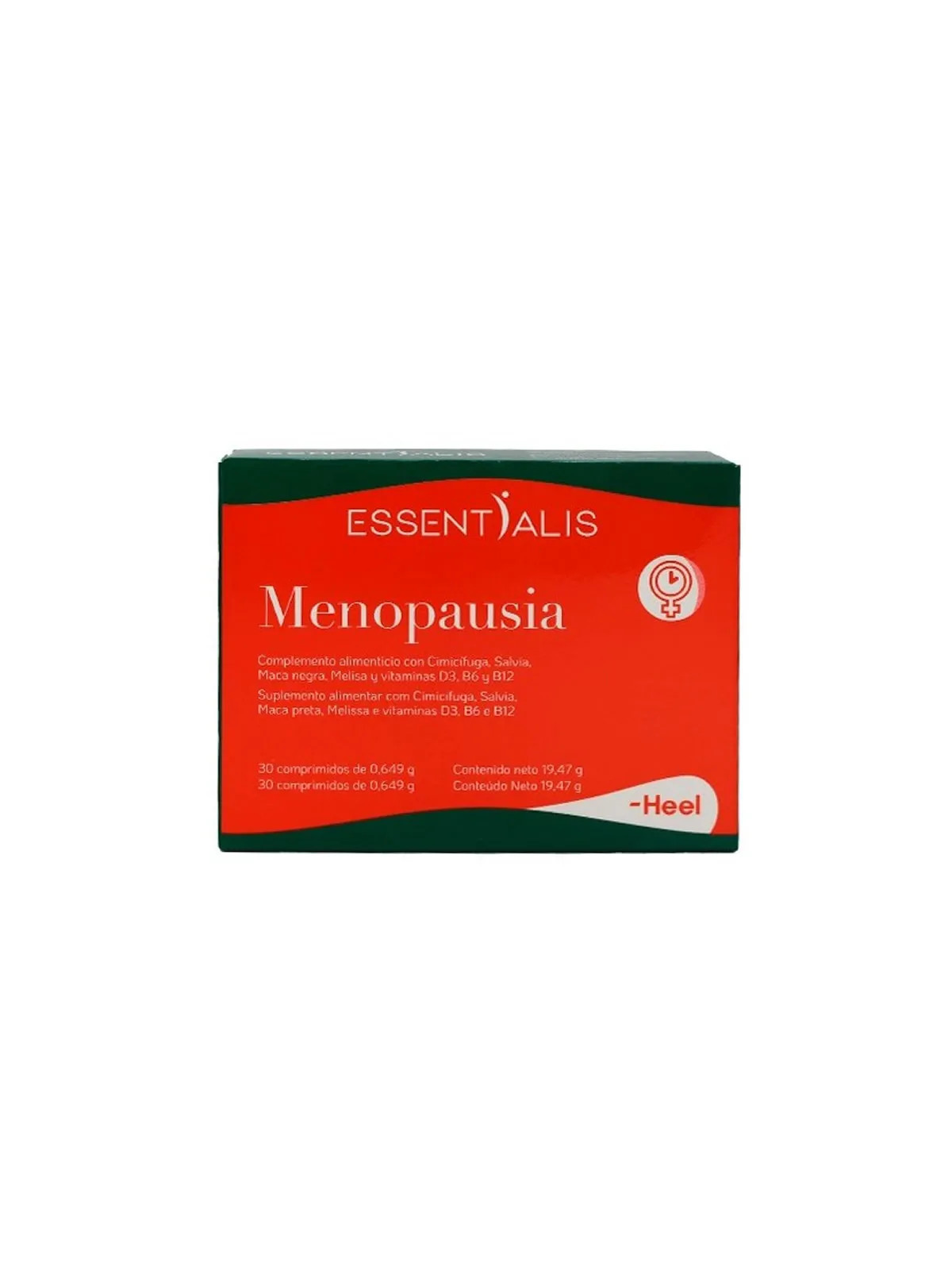 Heel Essentialis Ménopause 30 Comprimés