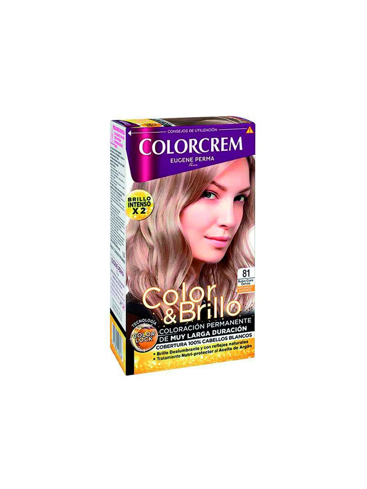 Eugene Perma Colorcrem Coloration 81 Blond Clair Cendré