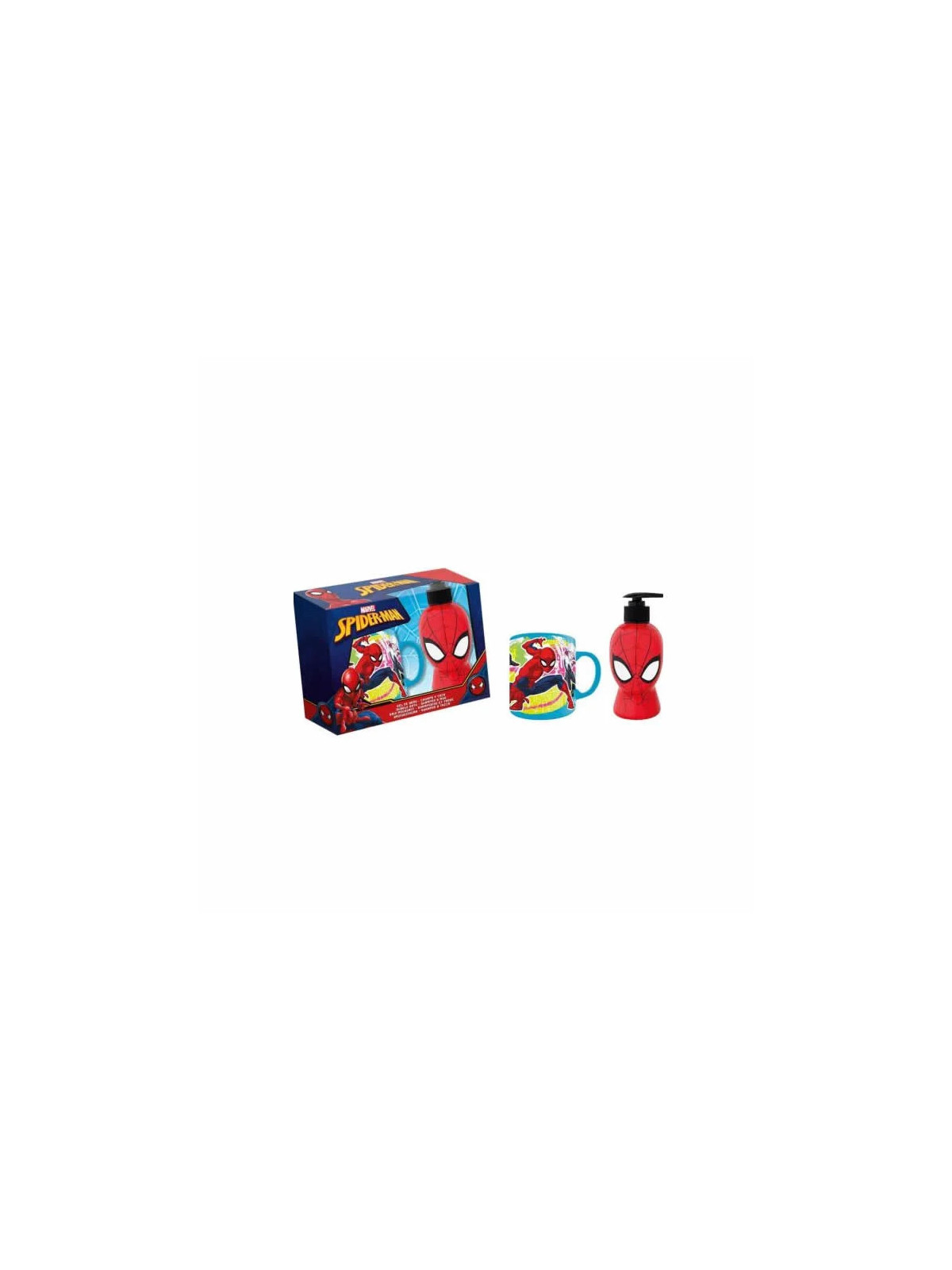 Marvel Spiderman Gel Douche et Shampooing 300ml Coffret 2 Produits