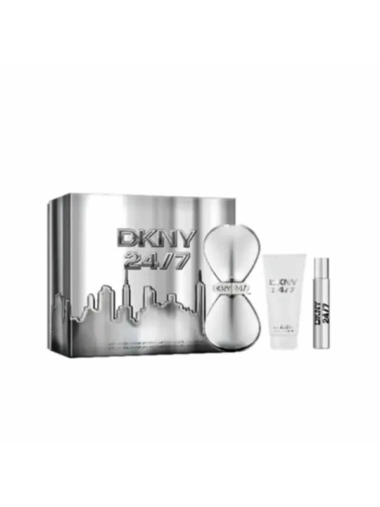 DKNY 24/7 Eau de Parfum Spray 100ml Coffret 3 Produits