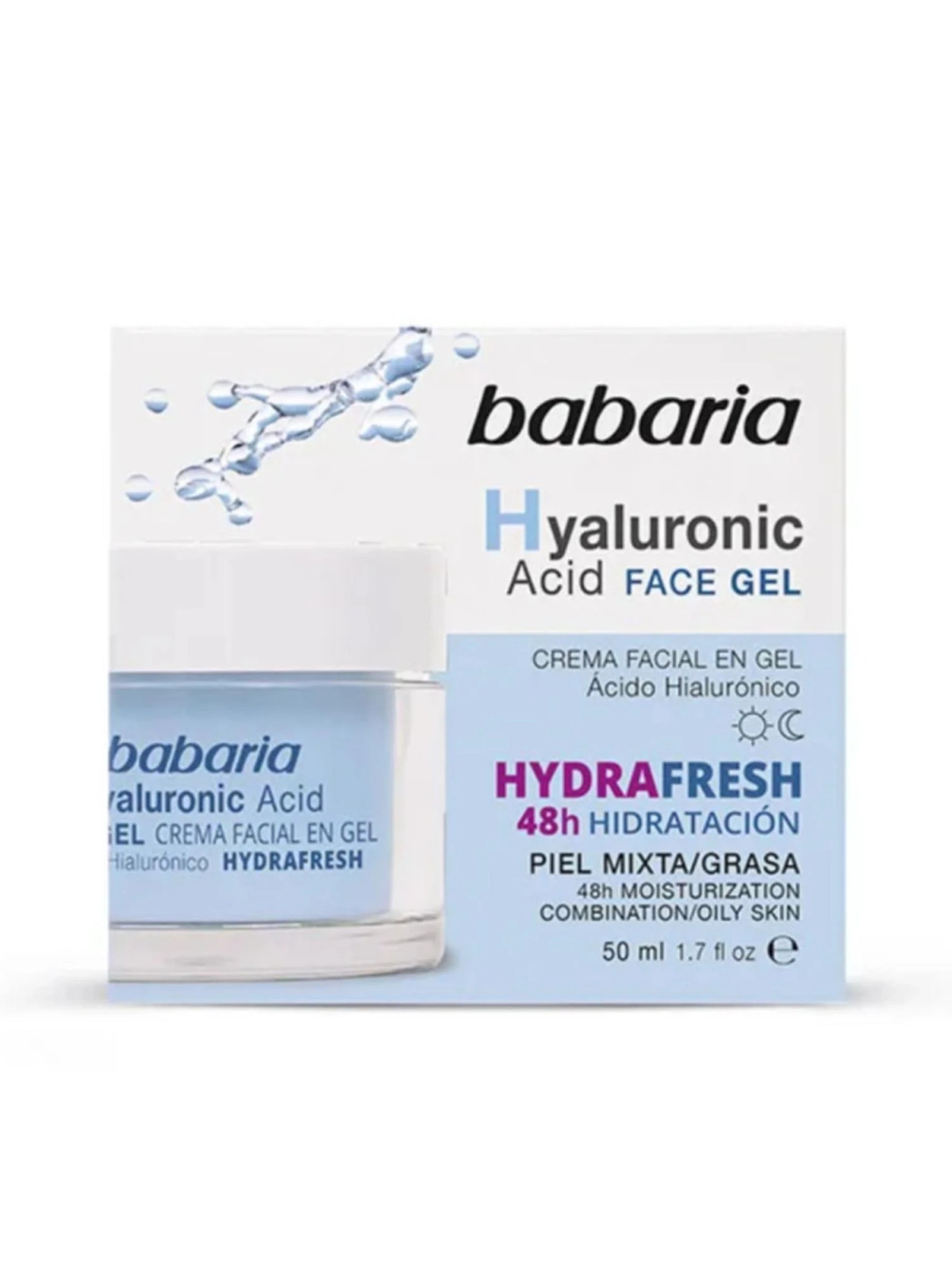 Babaria Crème Hyaluronic Hydrafresh 50ml