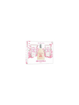 AIRE DE SEVILLA Coffret Rosas Eau de Toilette 100ml + Baume Corporel 150ml + Gel Douche 150ml