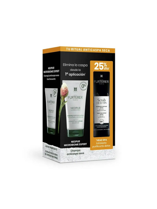 René Furterer Neopur Coffret Rituel Antipelliculaire Sec 2 Pièces 150ml