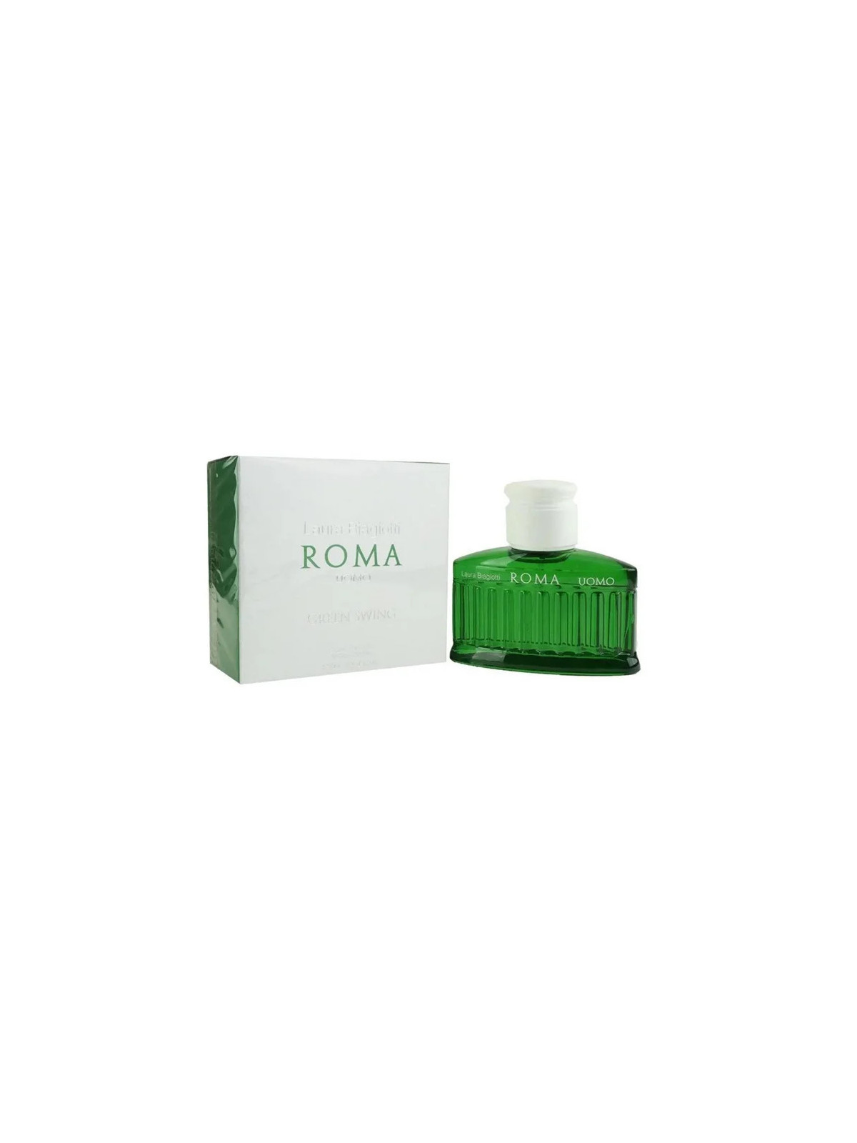 Laura Biagiotti Roma Uomo Green Swing Eau de Toilette Vaporisateur 200ml