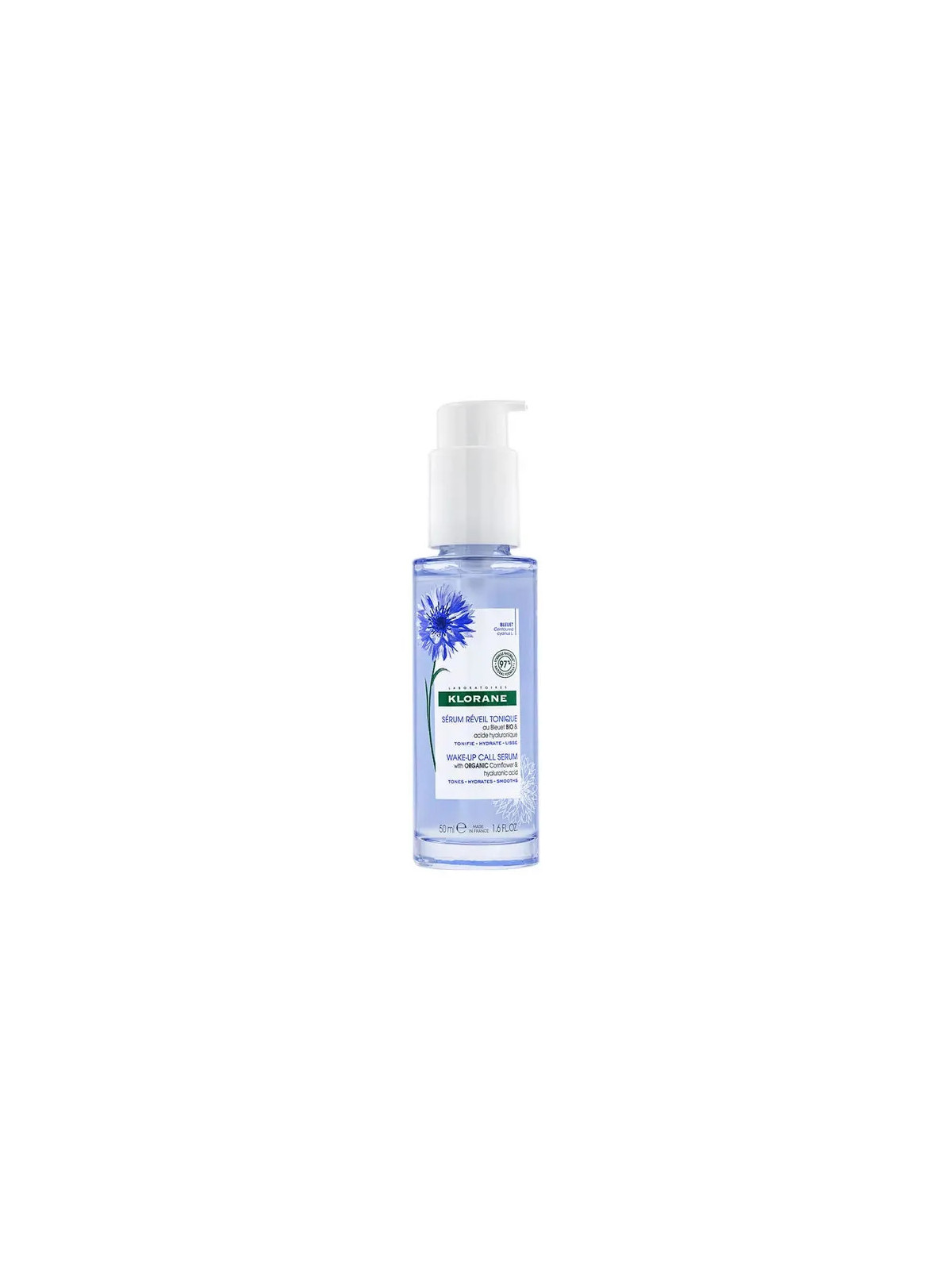 Klorane BIO Sérum d'Éveil Tonifiant au Bleuet 50ml