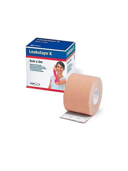 BSN Medical Leukotape K Bande Neuro-Musculaire Beige 5cm x 5m