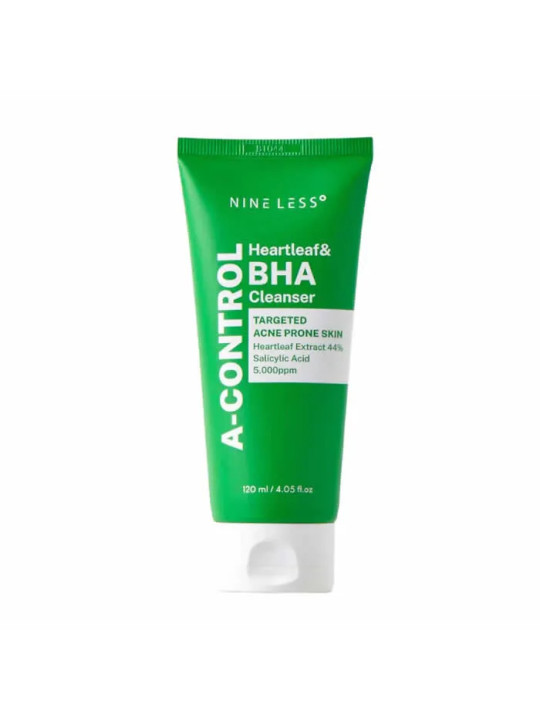 Nine Less A-Control Heartleaf & BHA Cleanser 120ml