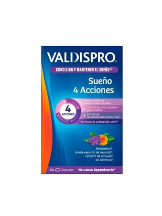 Valdispro Sommeil Intégral 30 Comprimés Bicouche