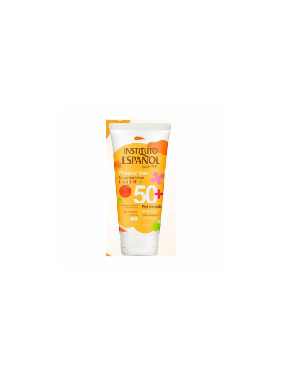 Instituto Español Lotion Solaire Visage Enfants SPF50 150ml Peau Sensible
