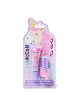 Martinelia Little Unicorn Brillant à Lèvres 1 unité + Vernis à Ongles 1 unité