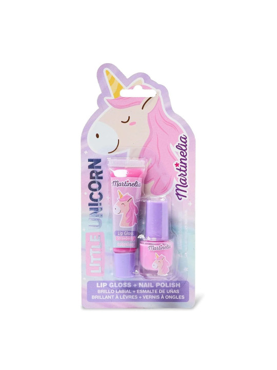 Martinelia Little Unicorn Brillant à Lèvres 1 unité + Vernis à Ongles 1 unité