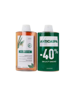 Klorane Duplo Shampooing Anti-Pelliculaire au Galanga 2x400ml