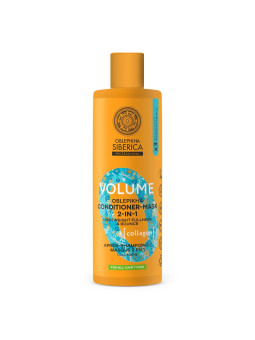 Natura Siberica Oblepikha Volume Collagène Masque Après-Shampooing 2en1 400ml