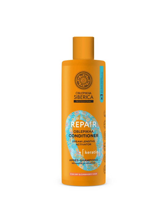 Natura Siberica Oblepikha Color Aminoplex Après-Shampooing Cheveux Colorés 400ml