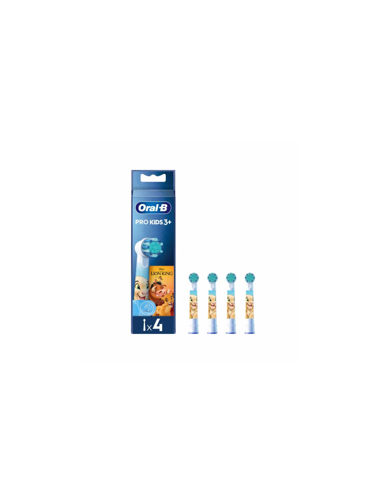 ORAL-B Pro Kids 3+ Brossettes de Remplacement Lot de 3